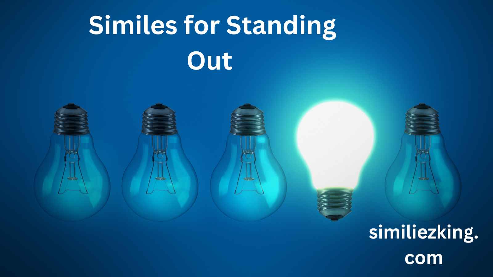 You are currently viewing 15+ Similes for Standing Out