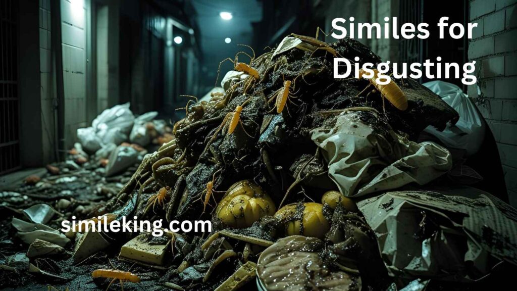 20 Similes for Disgusting: Examples of Similes in Poems for Kids, and Casual Alternatives to the Phrase