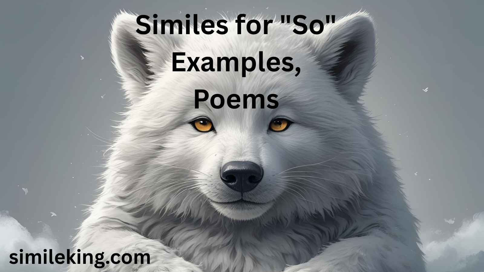 Read more about the article 25 Similes for “So” Examples, Poems, and Casual Alternatives