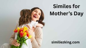 Read more about the article 15+ Similes for Mother’s Day