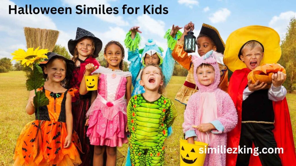 10+ Halloween Similes for Kids
