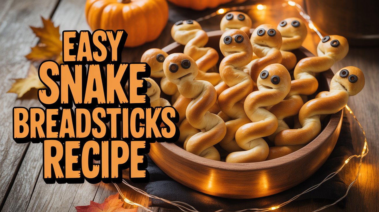 Read more about the article π Easy Snake Breadsticks Recipe β Spooky Halloween Snack Idea