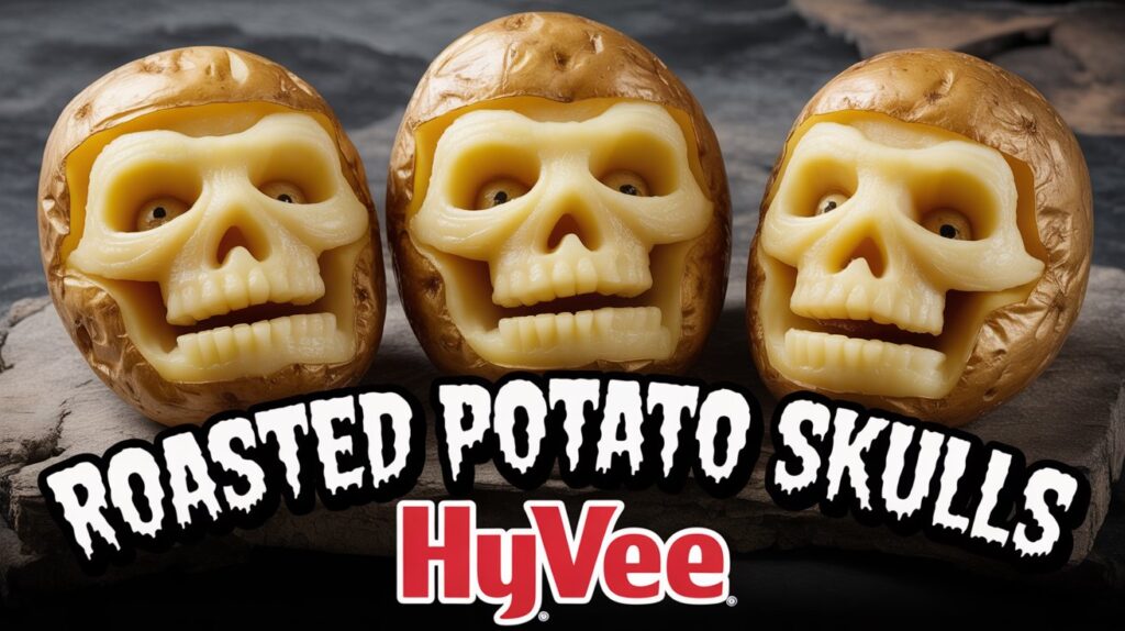 🎃 Roasted Potato Skulls – Spooky & Delicious Halloween Treat